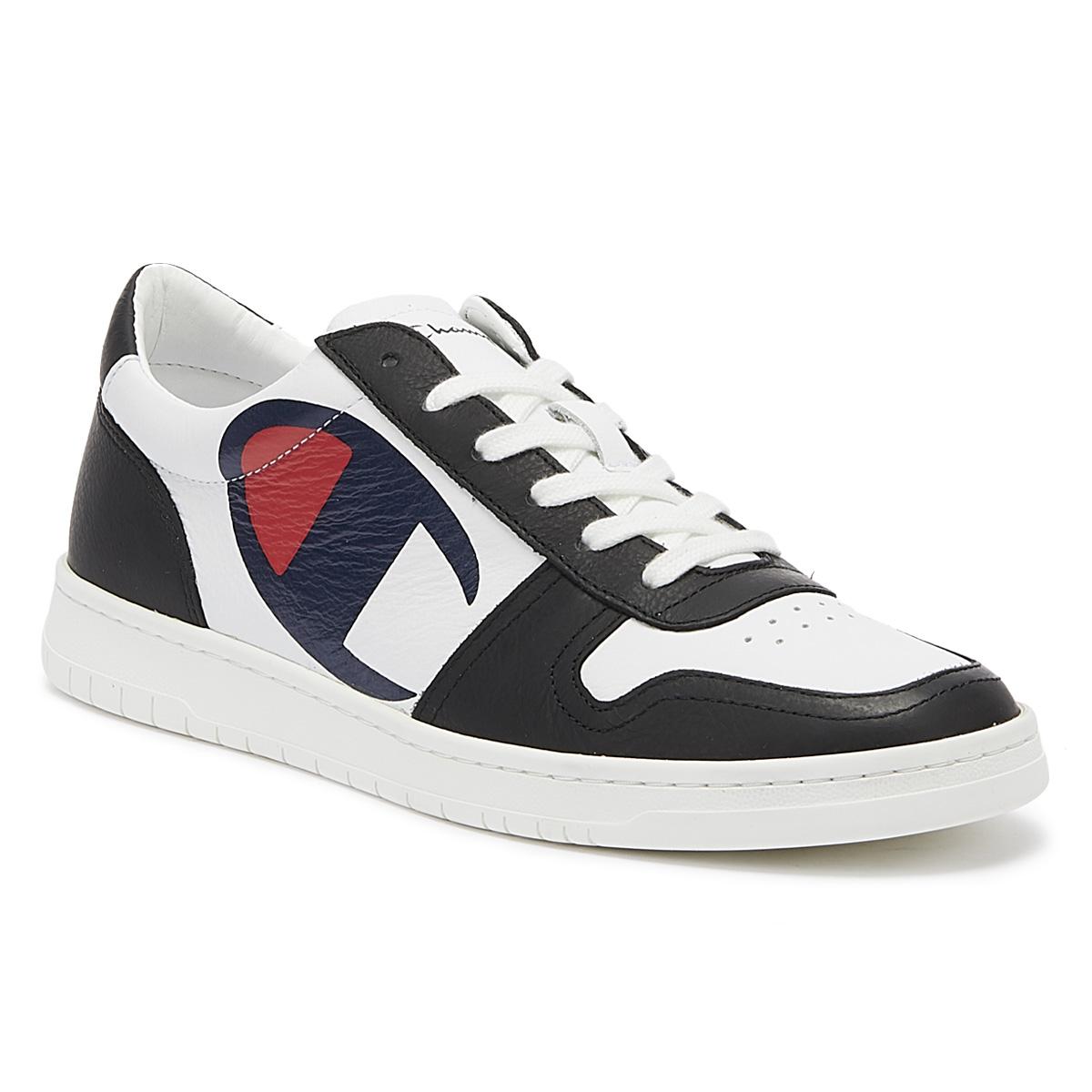 Champion Leather 919 Roch Low Mens White / Black Trainers for Men - Lyst