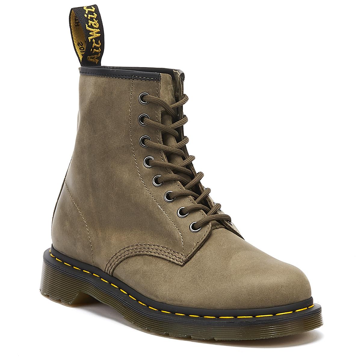 dr martens army green