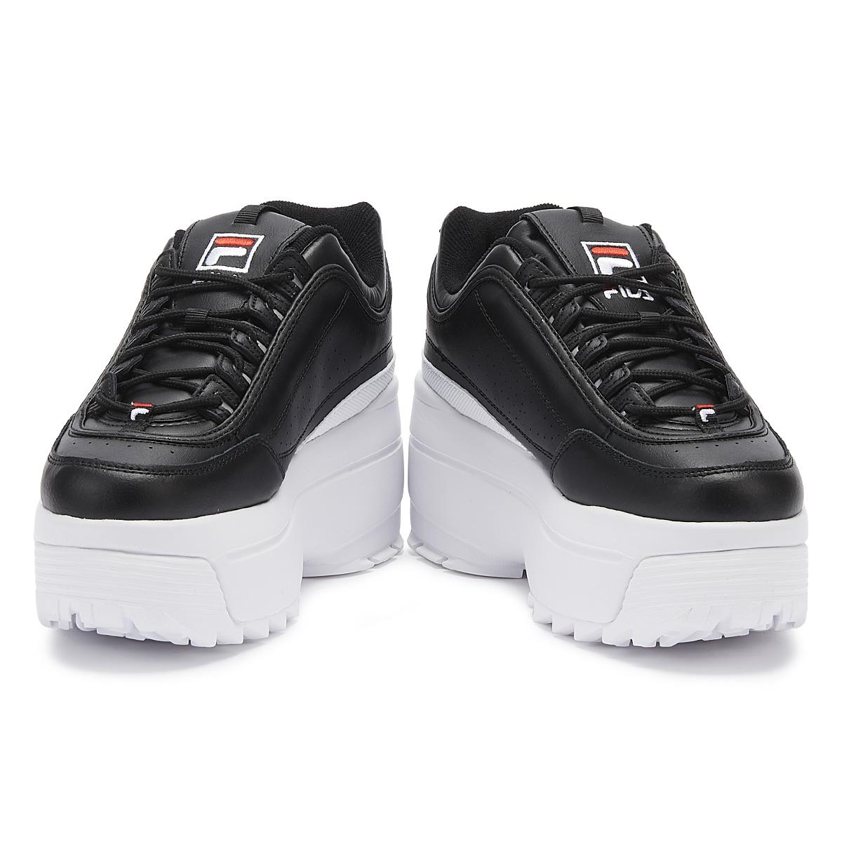 fila disruptor wedge black