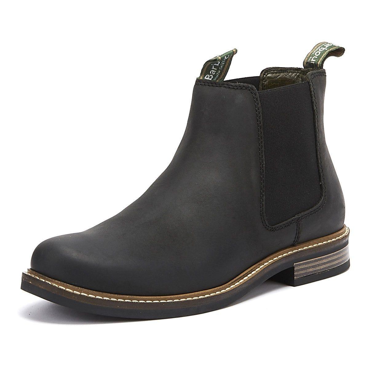 barbour farsley chelsea boots black