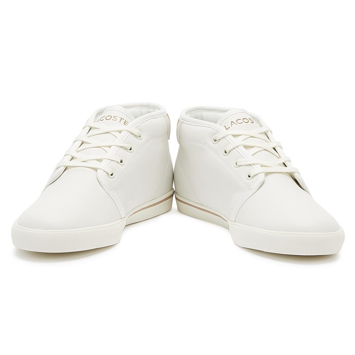 lacoste ampthill white mens