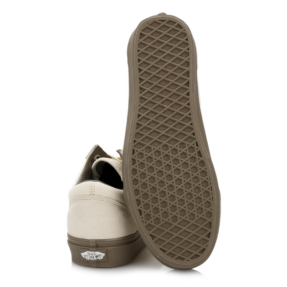 vans old skool cream walnut