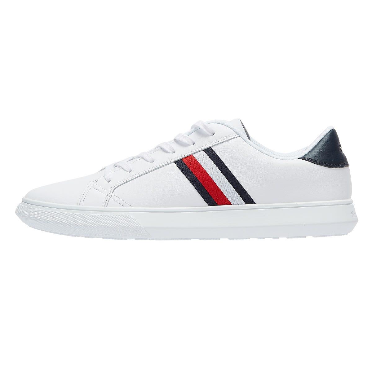 tommy hilfiger white sneakers mens