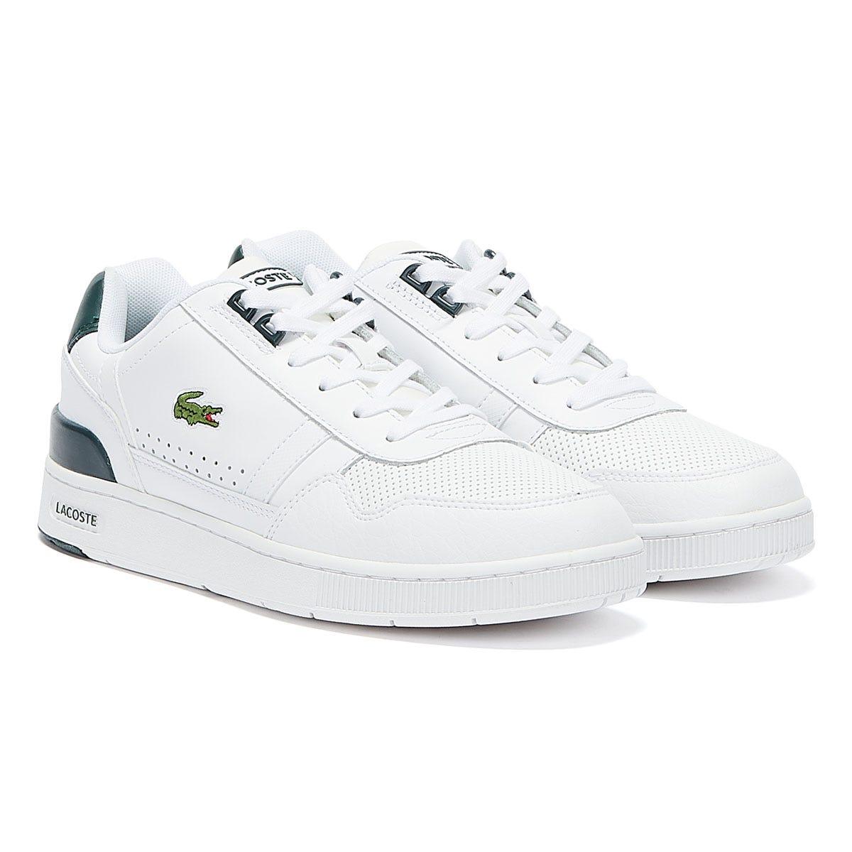 Lacoste T-Clip 120 4 Weiß / Grün Sneakers in Weiß für Herren