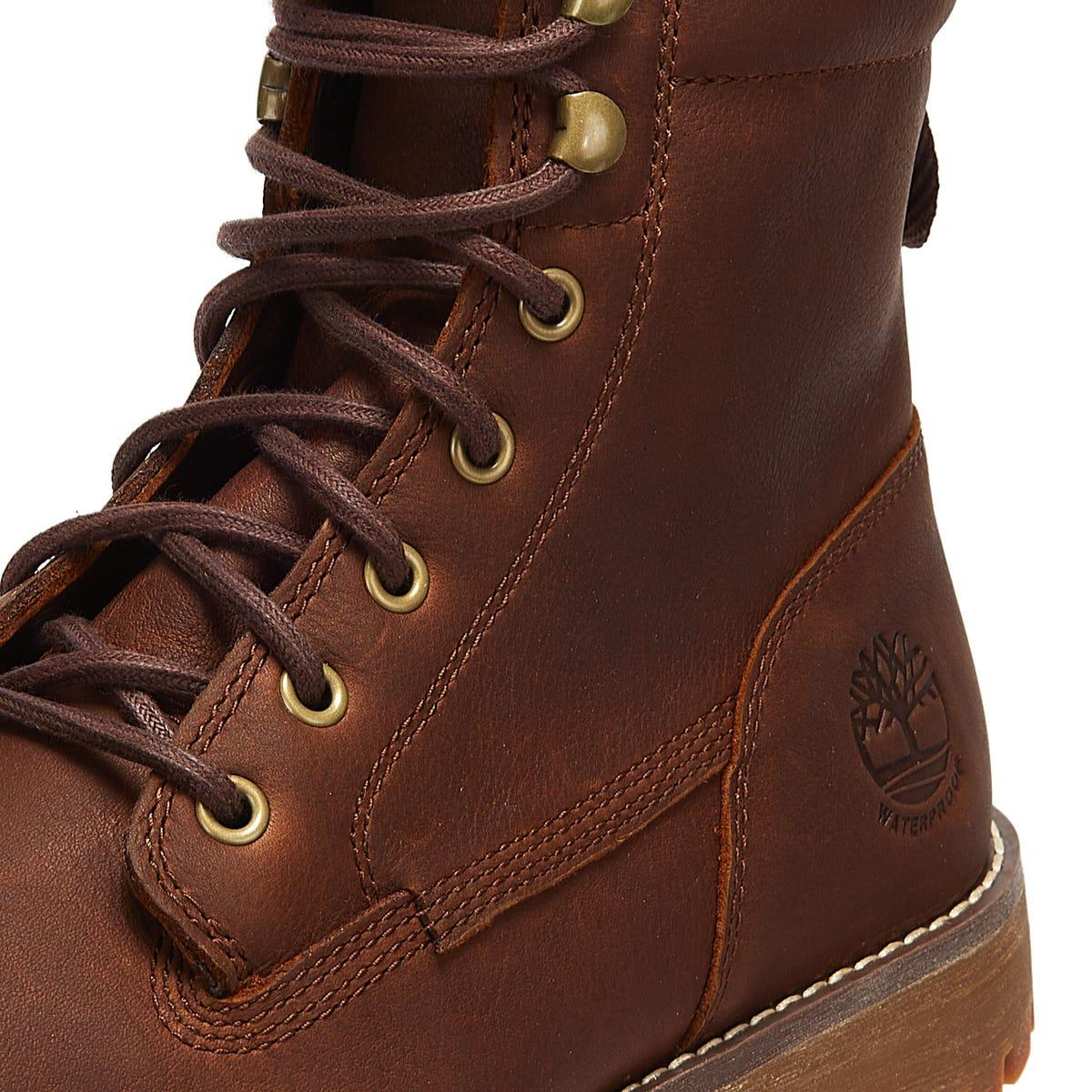 Timberland Leather Jackson's Landing Waterproof Mens Rust Brown Boots for Men - Lyst