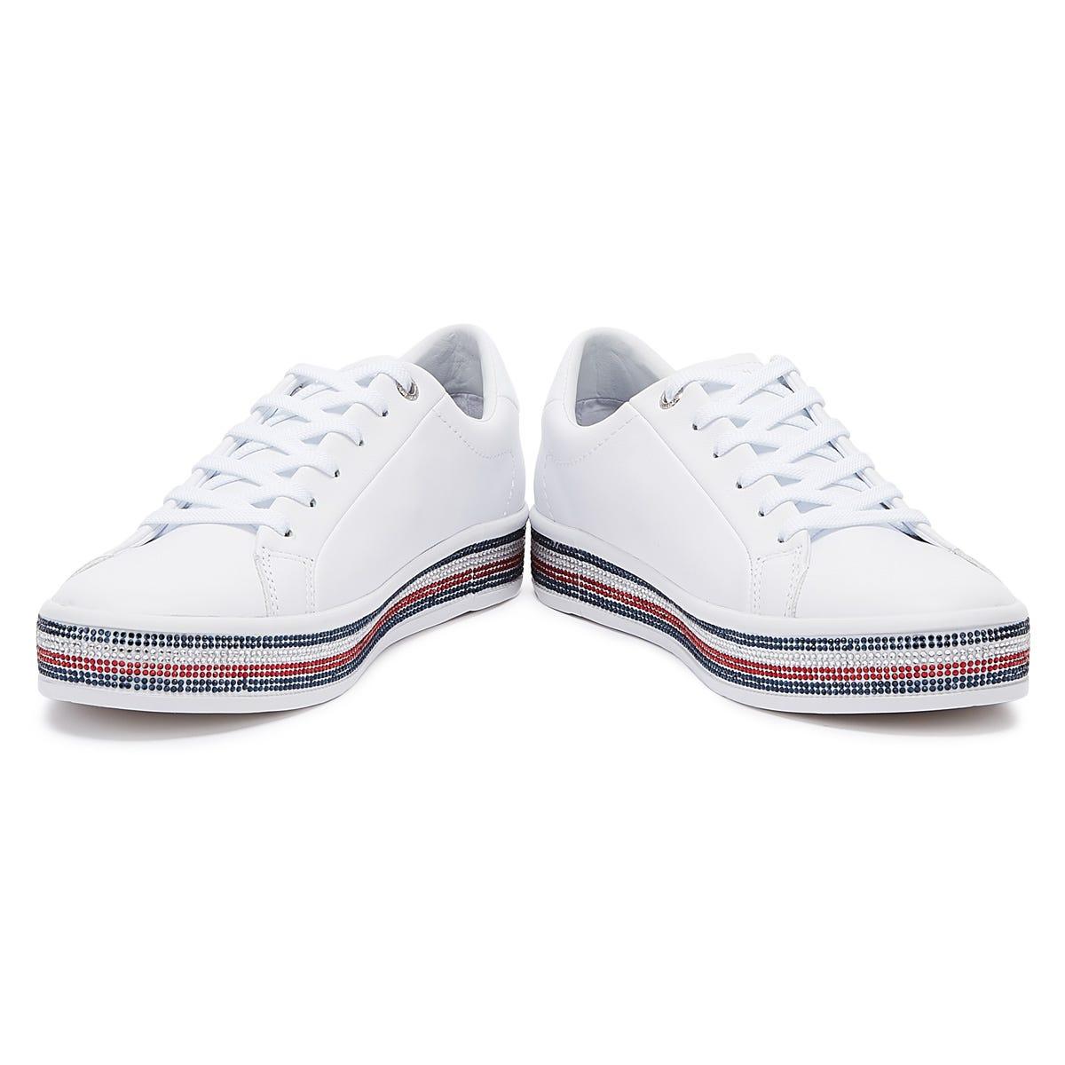 tommy hilfiger rhinestone sneakers