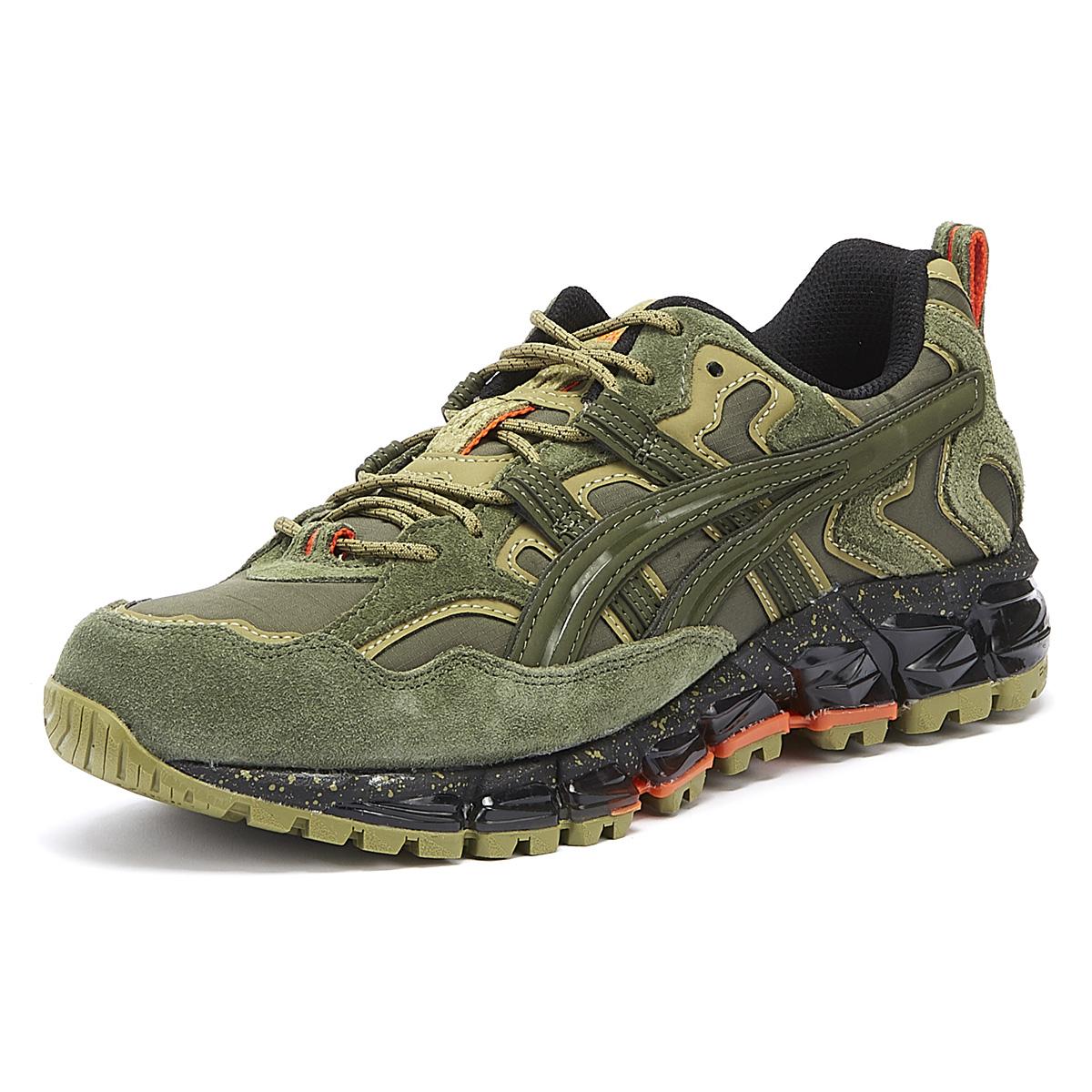 mens olive green trainers