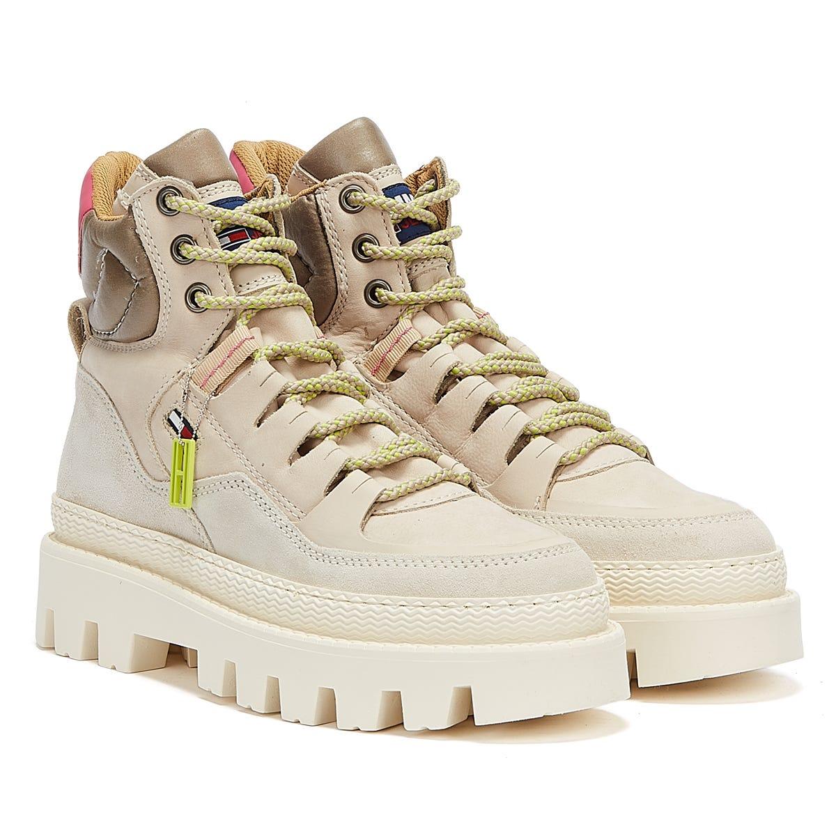 Tommy Hilfiger Tommy Jeans Hybrid Frauen Stiefel in Natur | Lyst AT