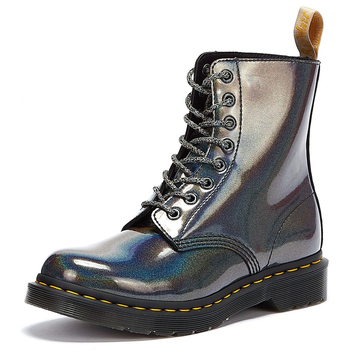 Graue dr martens Clearance