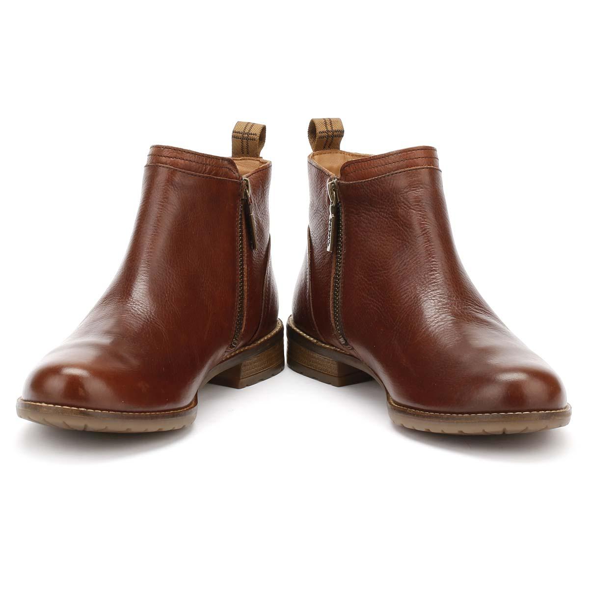ladies barbour leather boots