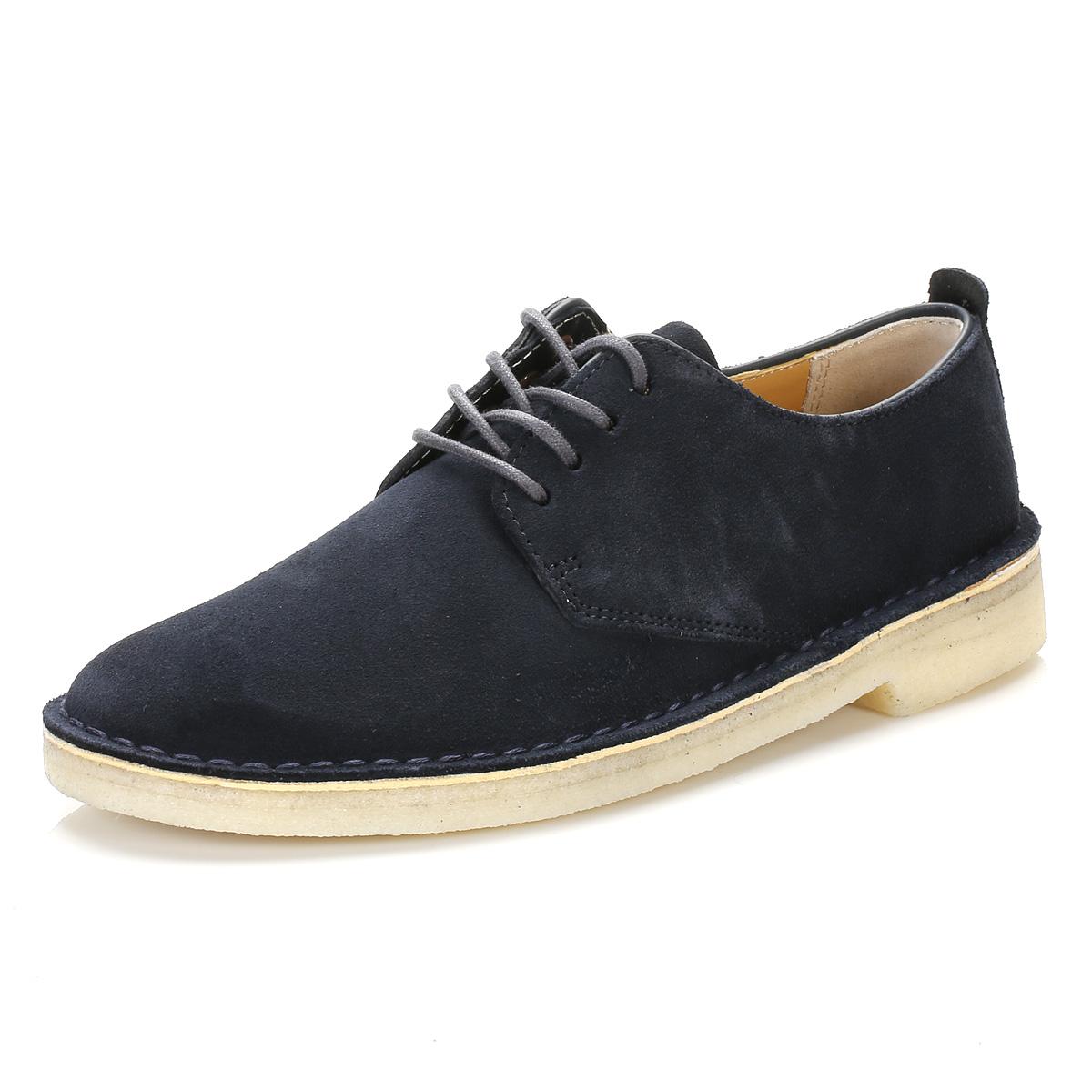 clarks desert london midnight suede