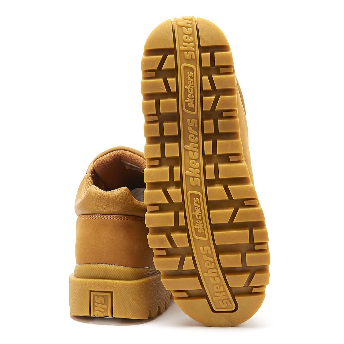 skechers boots womens yellow