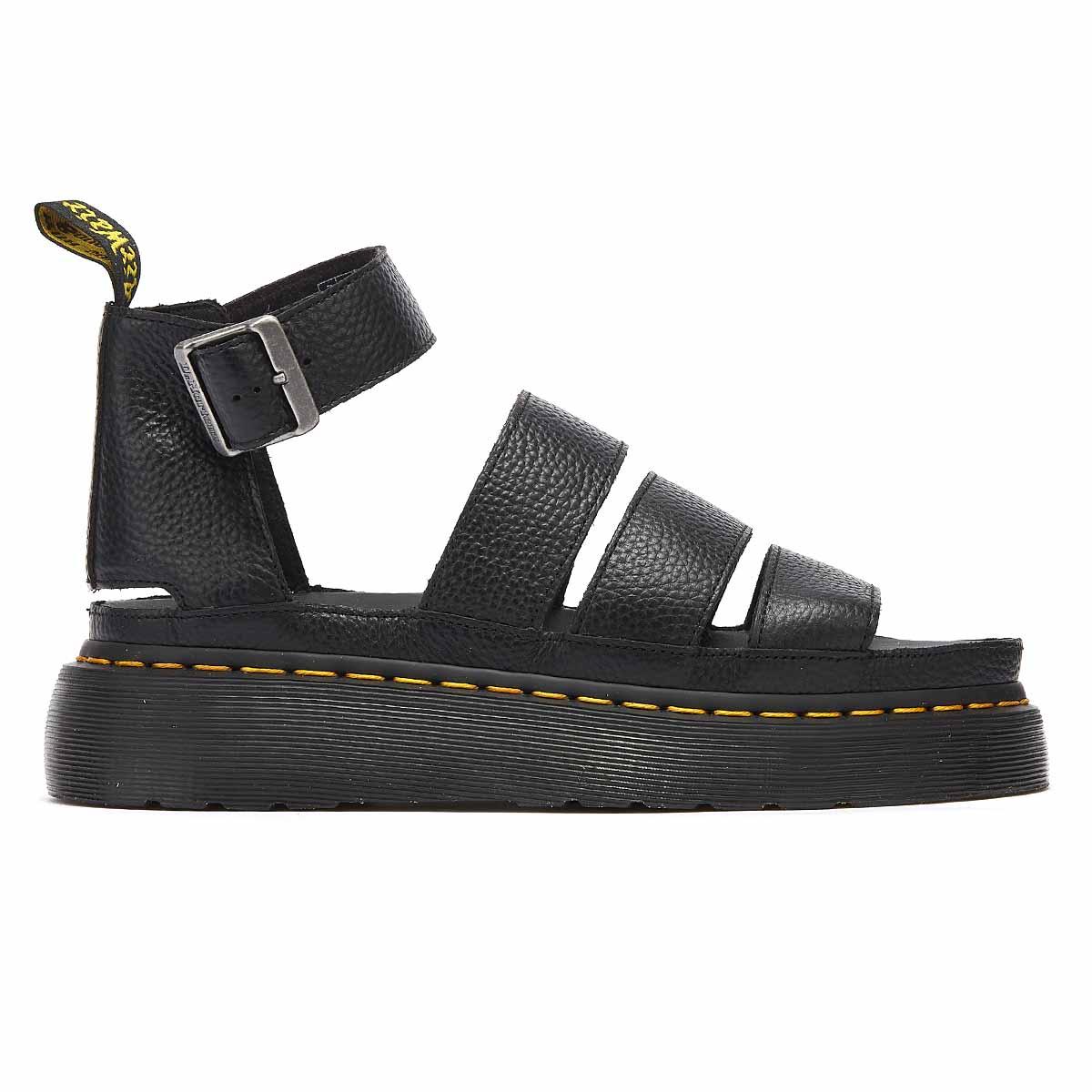 dr martens clarissa ii quad sandals in black