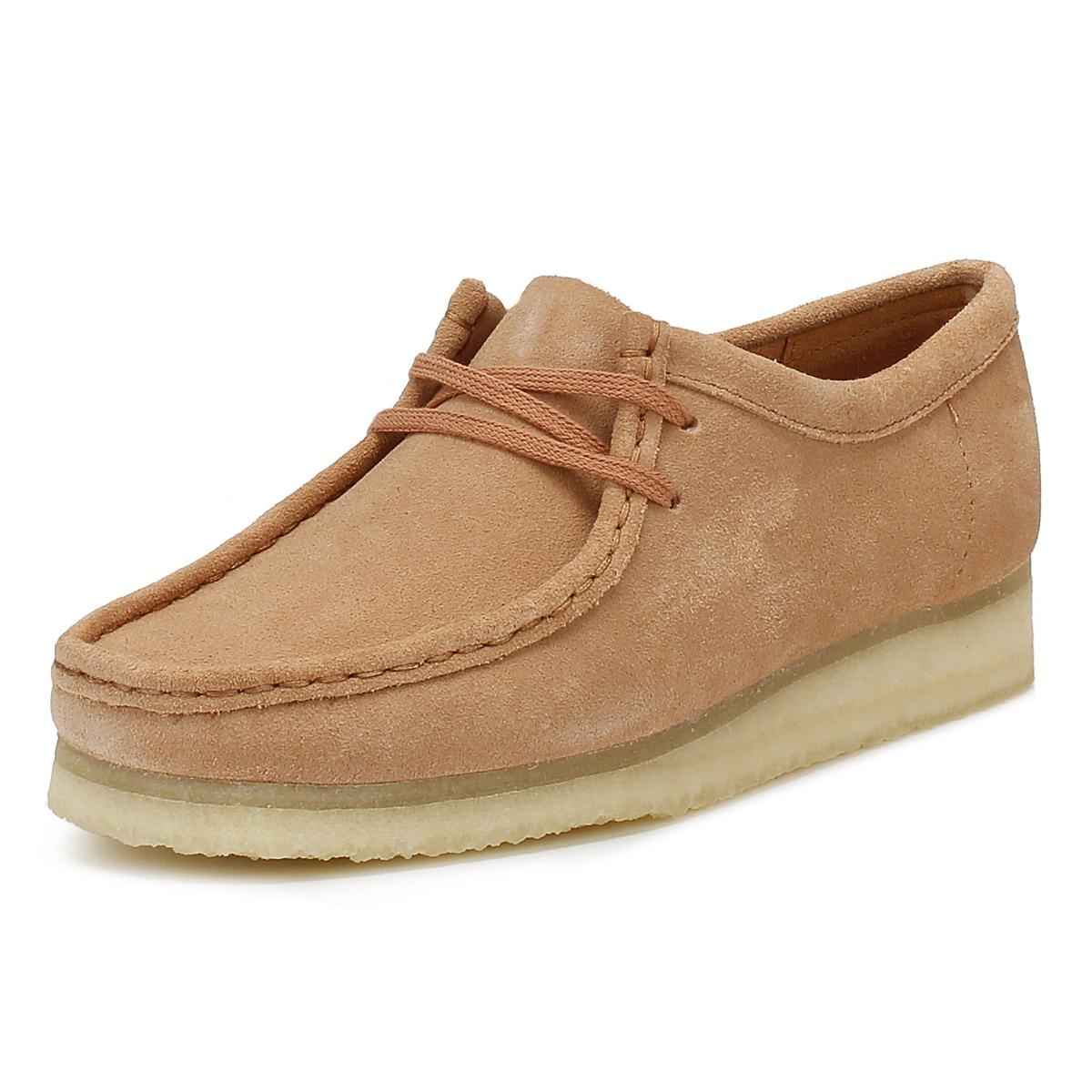 clarks wallabee sandstone