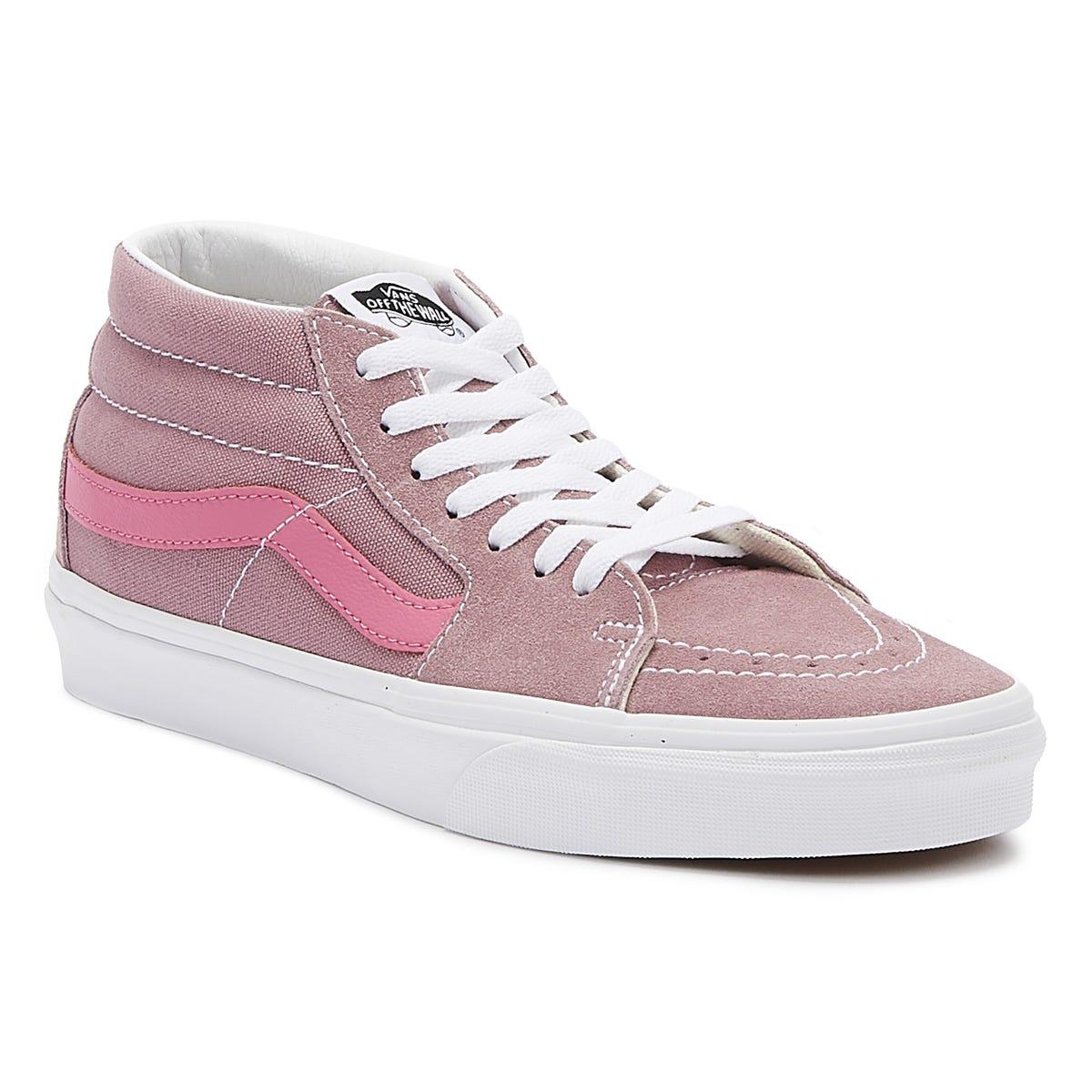 Vans Canvas Sk8-mid Retro Pink Trainers - Save 70% - Lyst