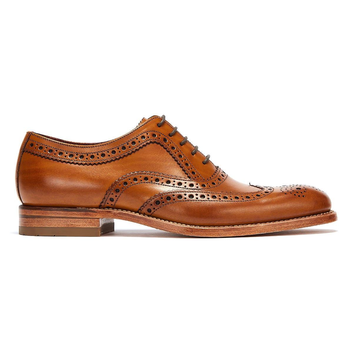 Loake Leather Loake Fearnley Brogue Oxford in Tan (Brown) for Men - Lyst