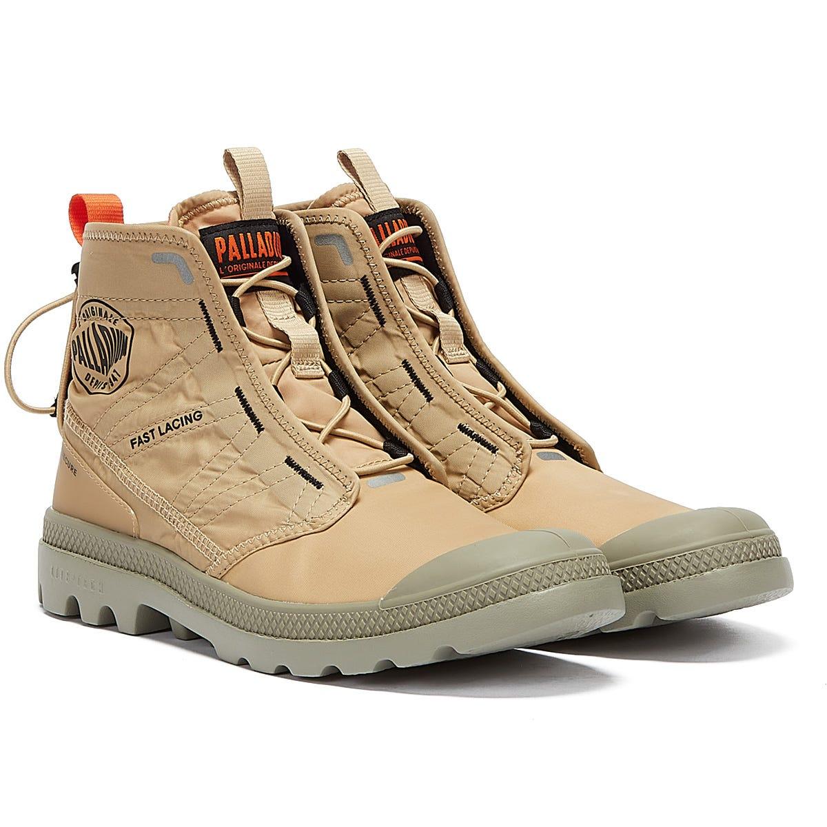 Palladium Pampa Travel Lite Desert Boots in Natural for Men | Lyst UK