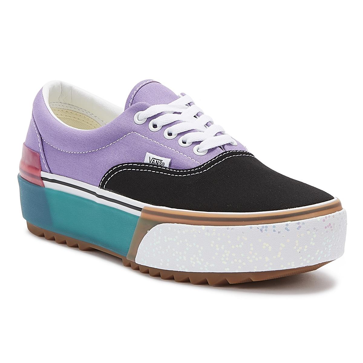 vans purple green