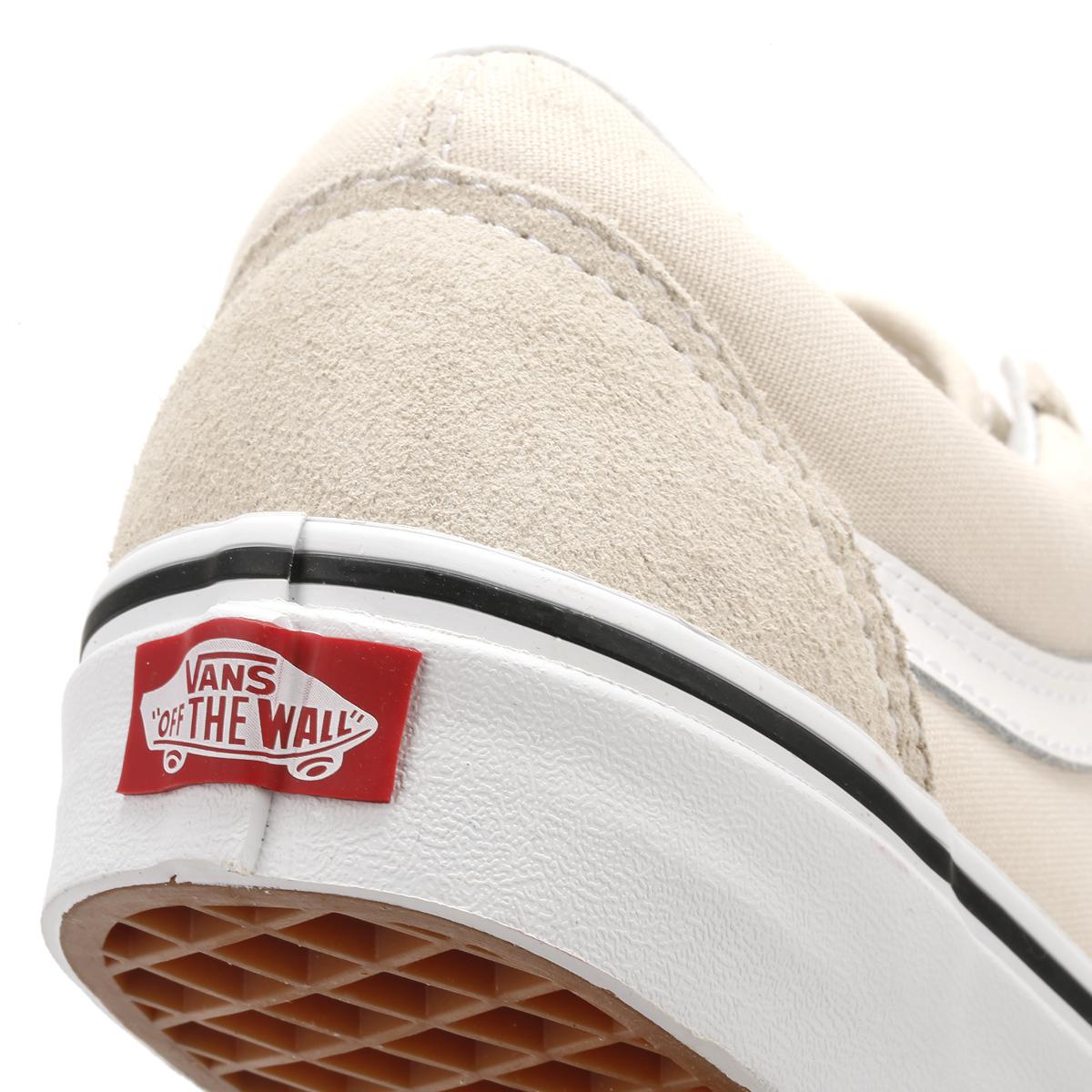 beige vans suede