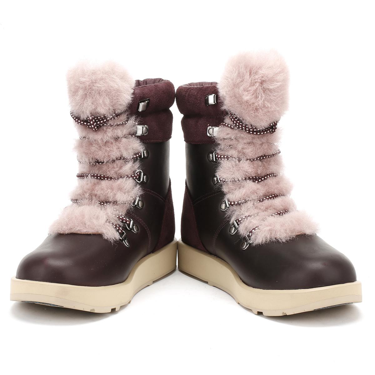 port colored ugg boots