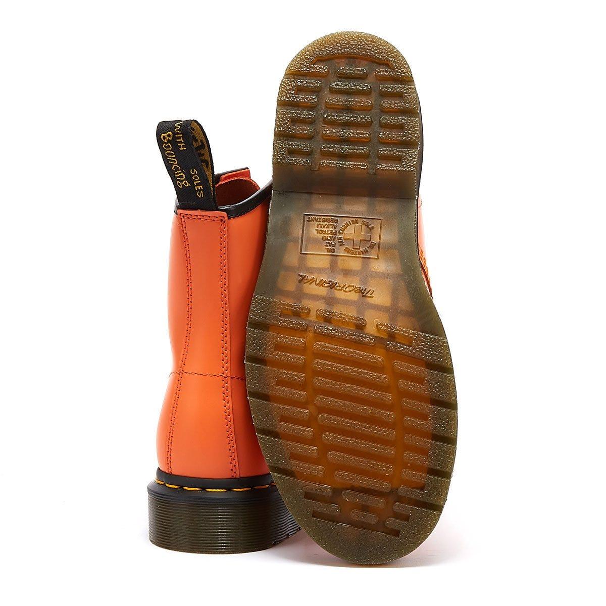 Martens Boots Burnt Orange Dr Martens Martens 1460 Eye Boots Dark