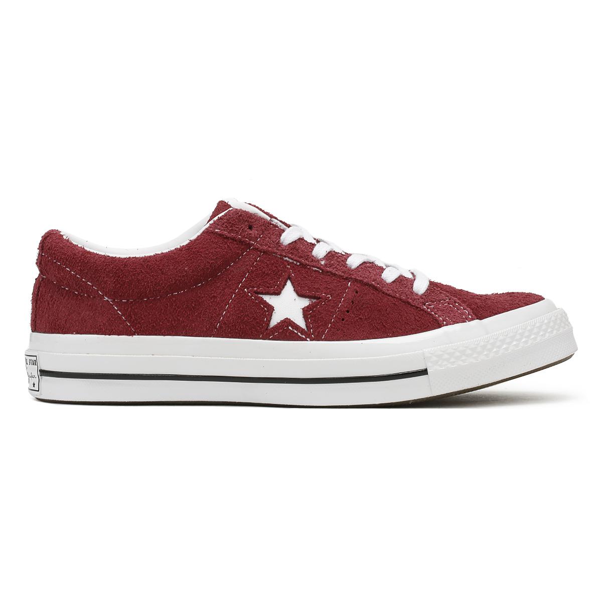 converse one star deep bordeaux