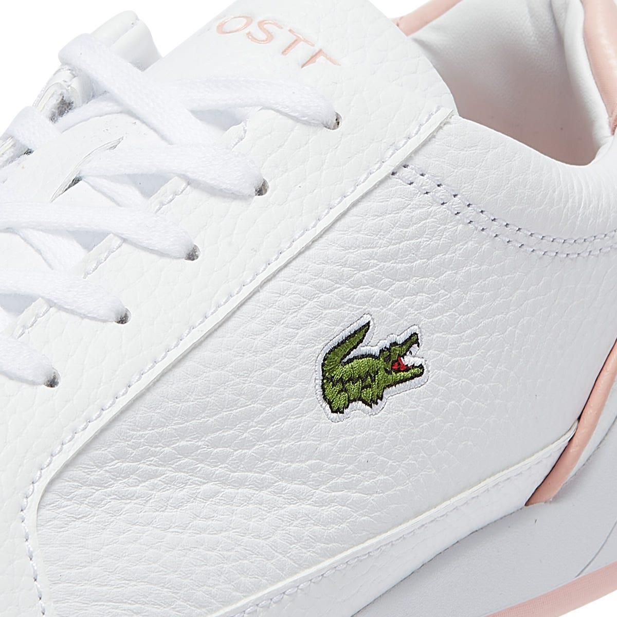 Lacoste Leather Challenge 721 1 / Light Pink Trainers in White - Lyst