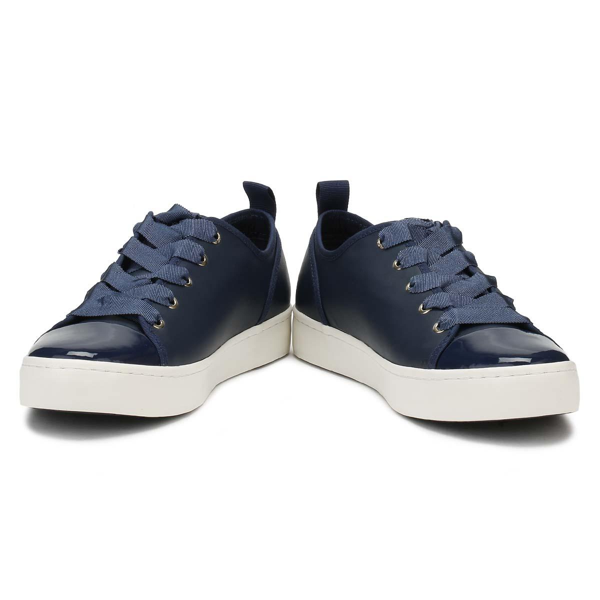 Tommy Hilfiger Leather Womens Tommy Navy Jupiter 3a1 Trainers in Blue ...