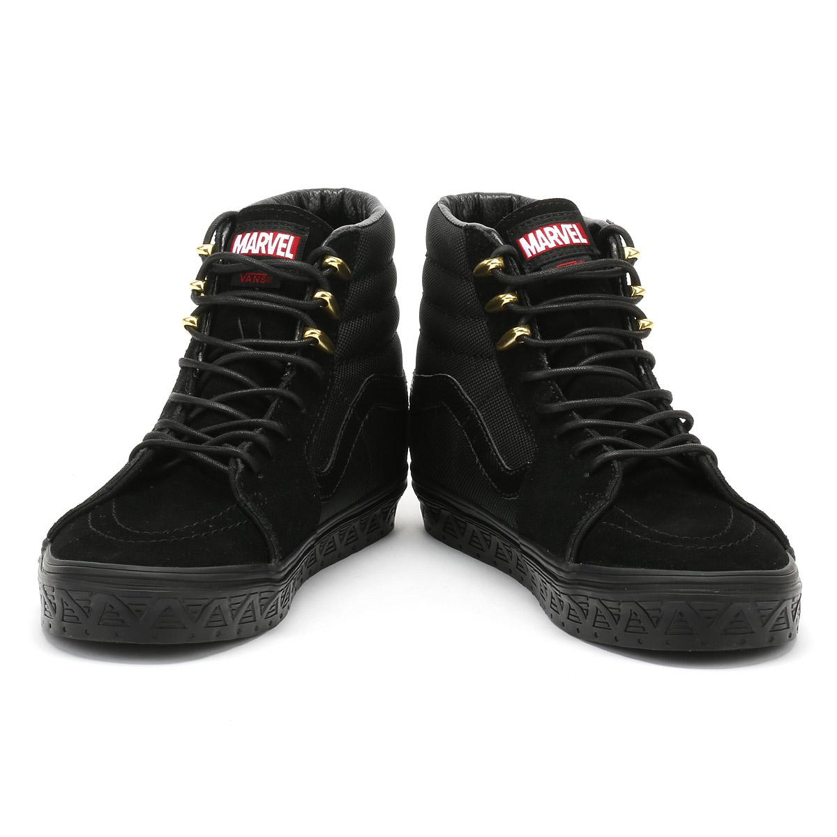 Vans Suede Marvel Black Panther Sk8hi Trainers for Men Lyst