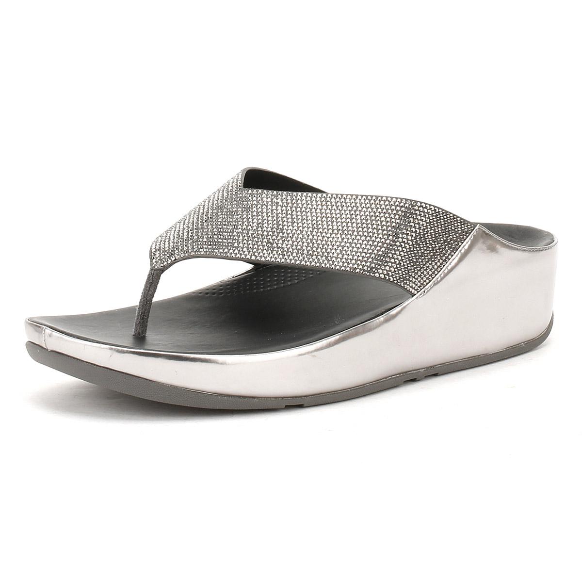 fitflop crystall pewter