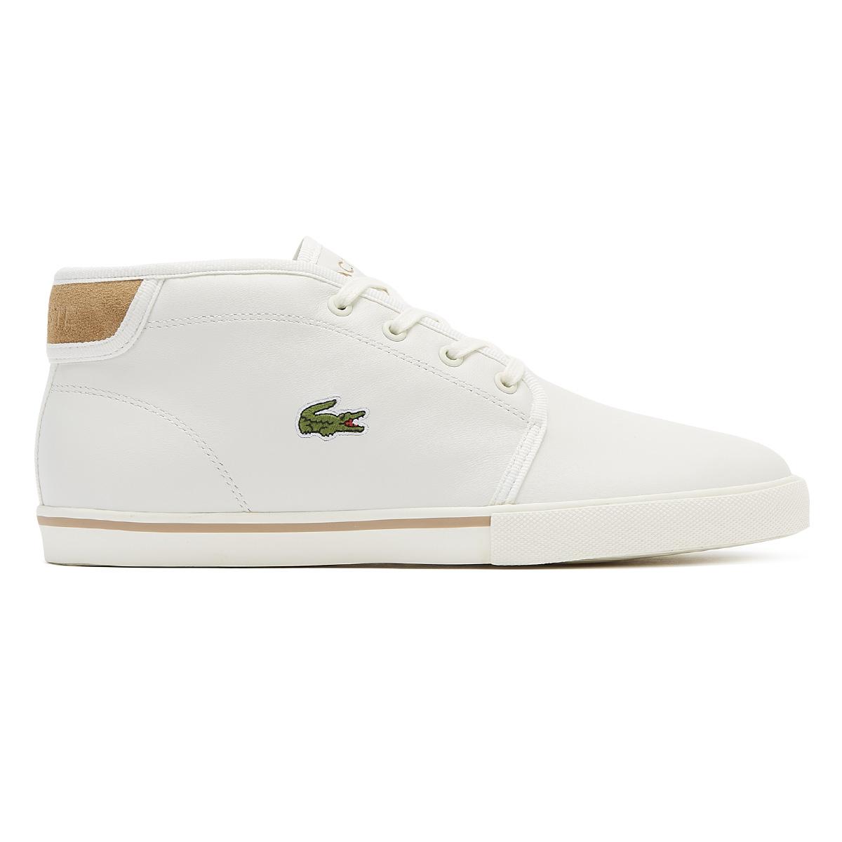 Lacoste Leather Ampthill 119 1 Cma Hi-top Trainers in White for Men - Lyst