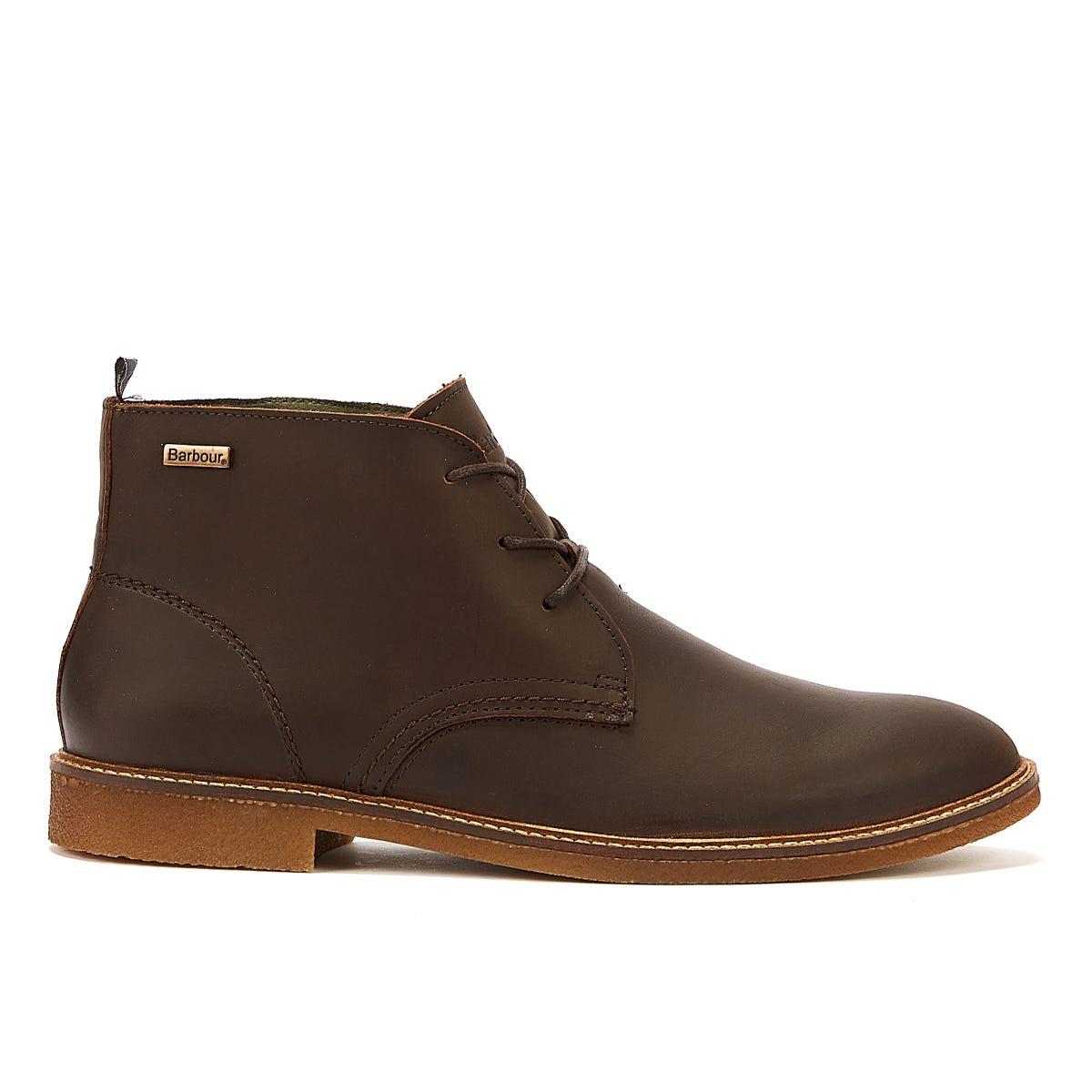 Mens brown barbour boots sale