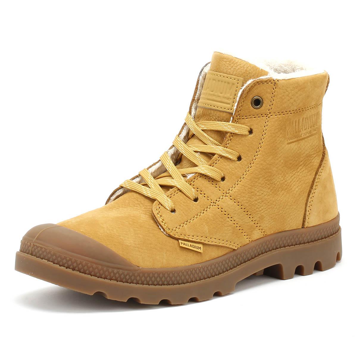palladium boots beige