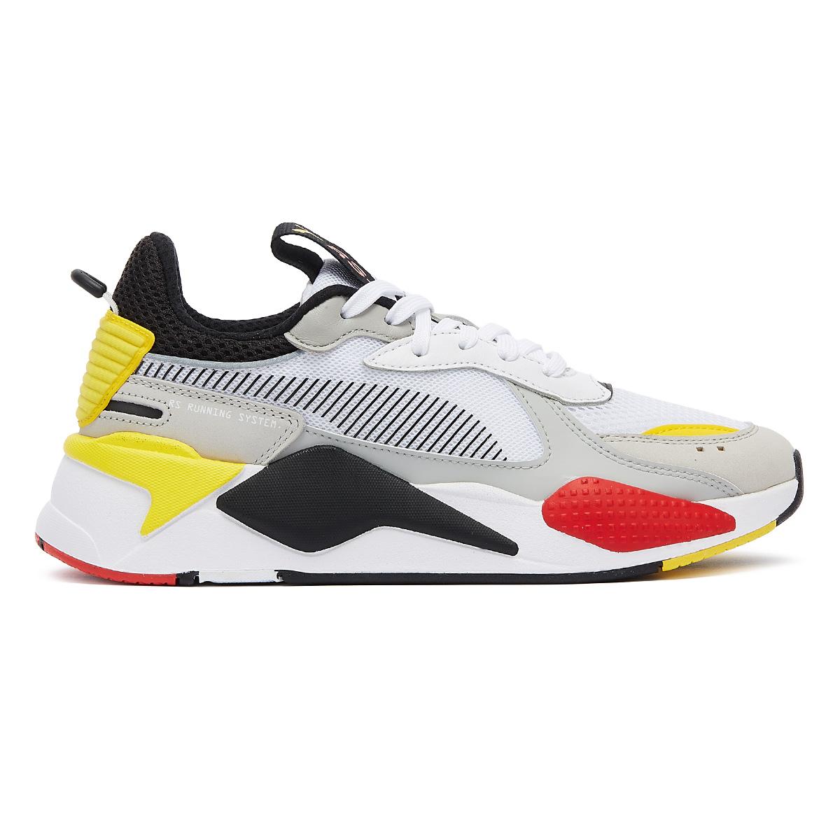 puma rsx mens yellow