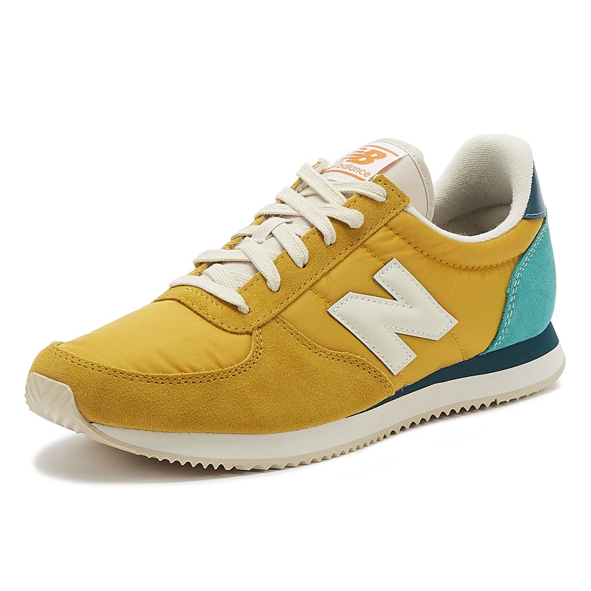 New Balance Suede 220 Mens Gold / White Trainers in Metallic for Men Lyst