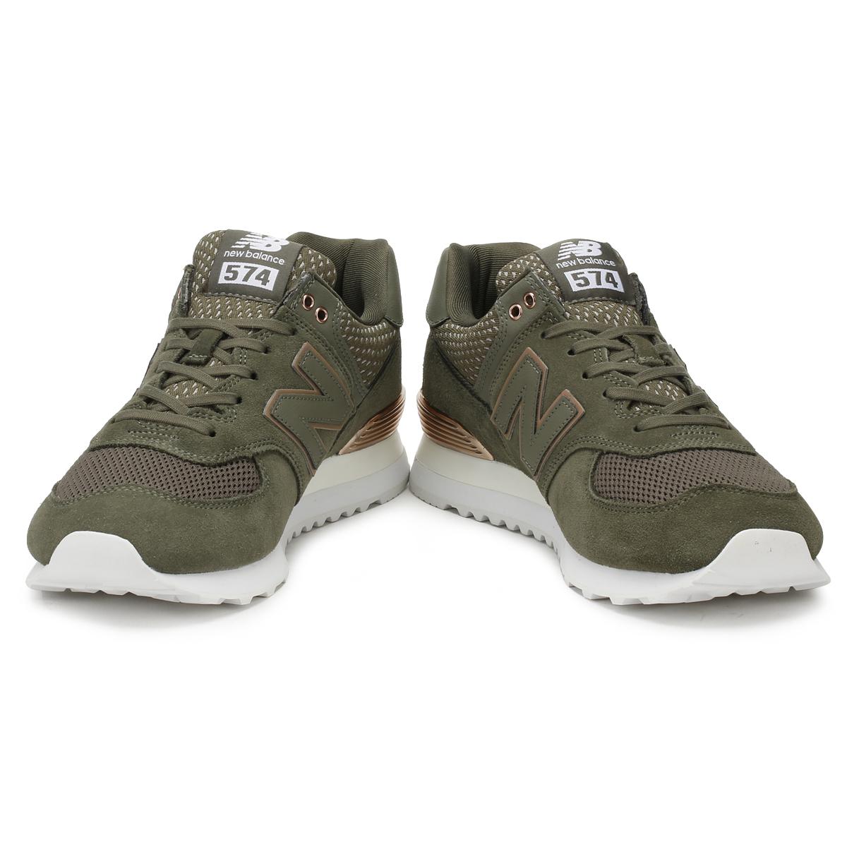army green new balance 574