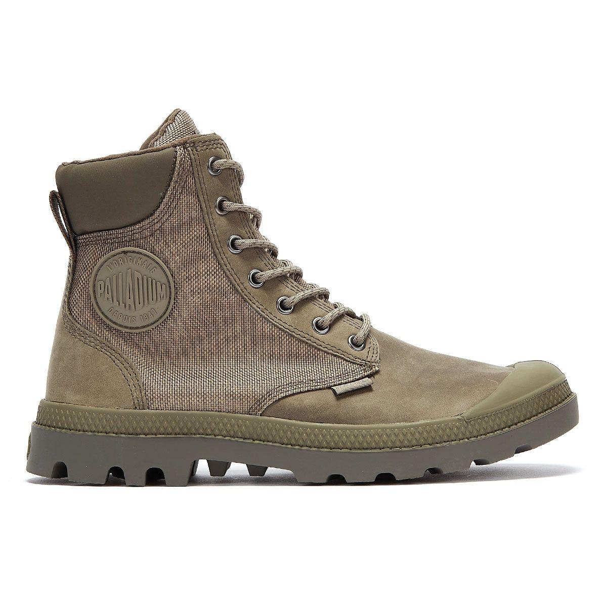 palladium grey boots