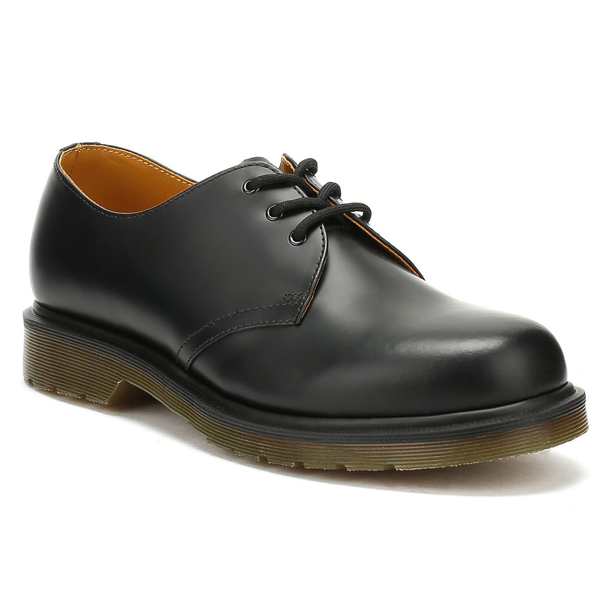black smooth dr martens