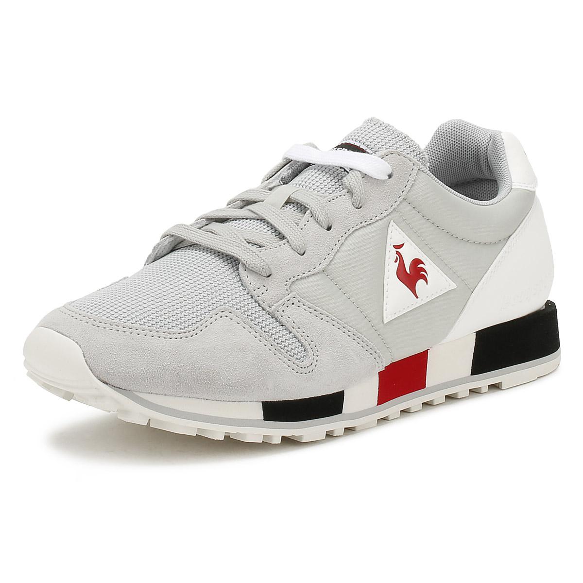 Le Coq Sportif Synthetic Omega Nylon Trainers In Galet Grey 181f085 Men ...