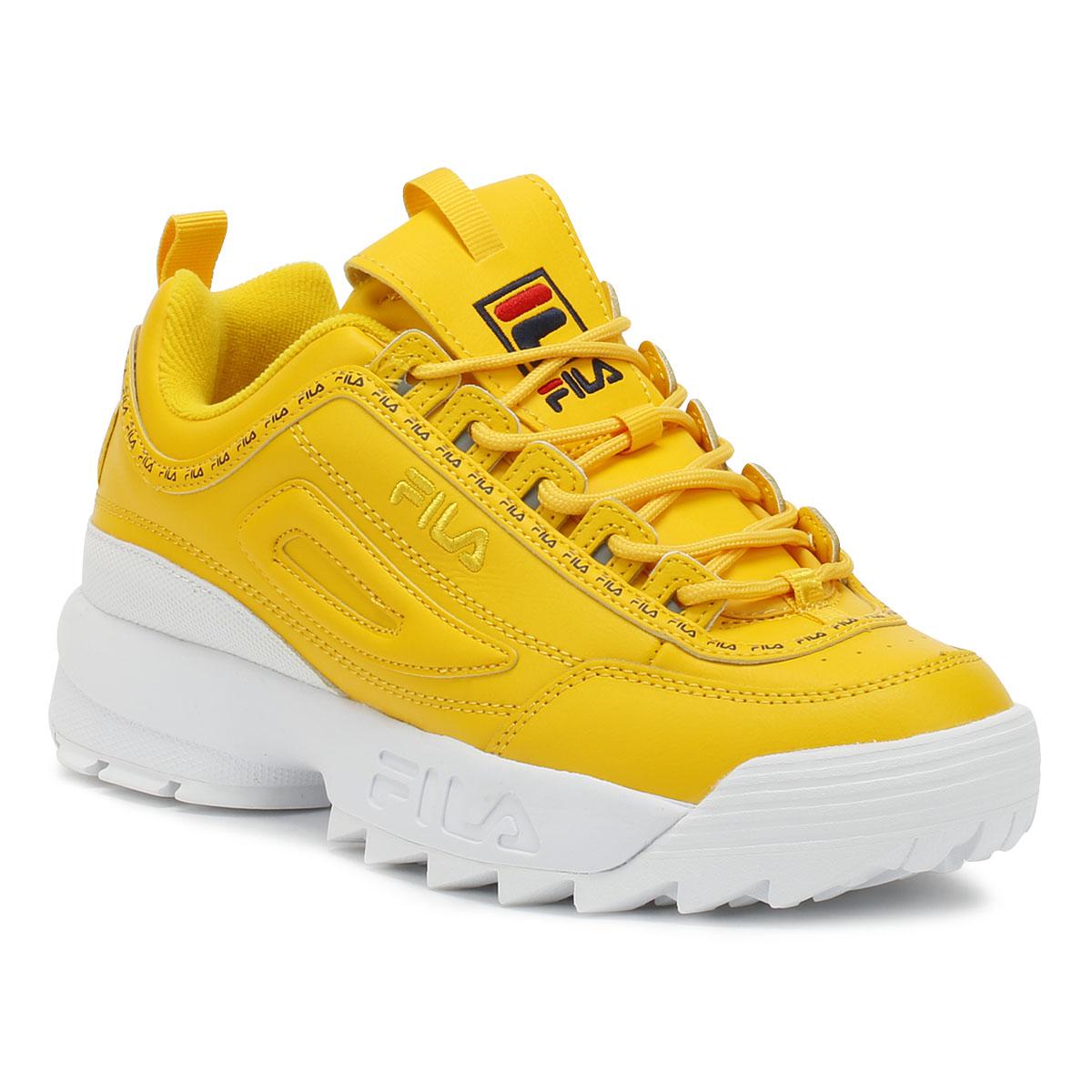 fila shoes womens yellow