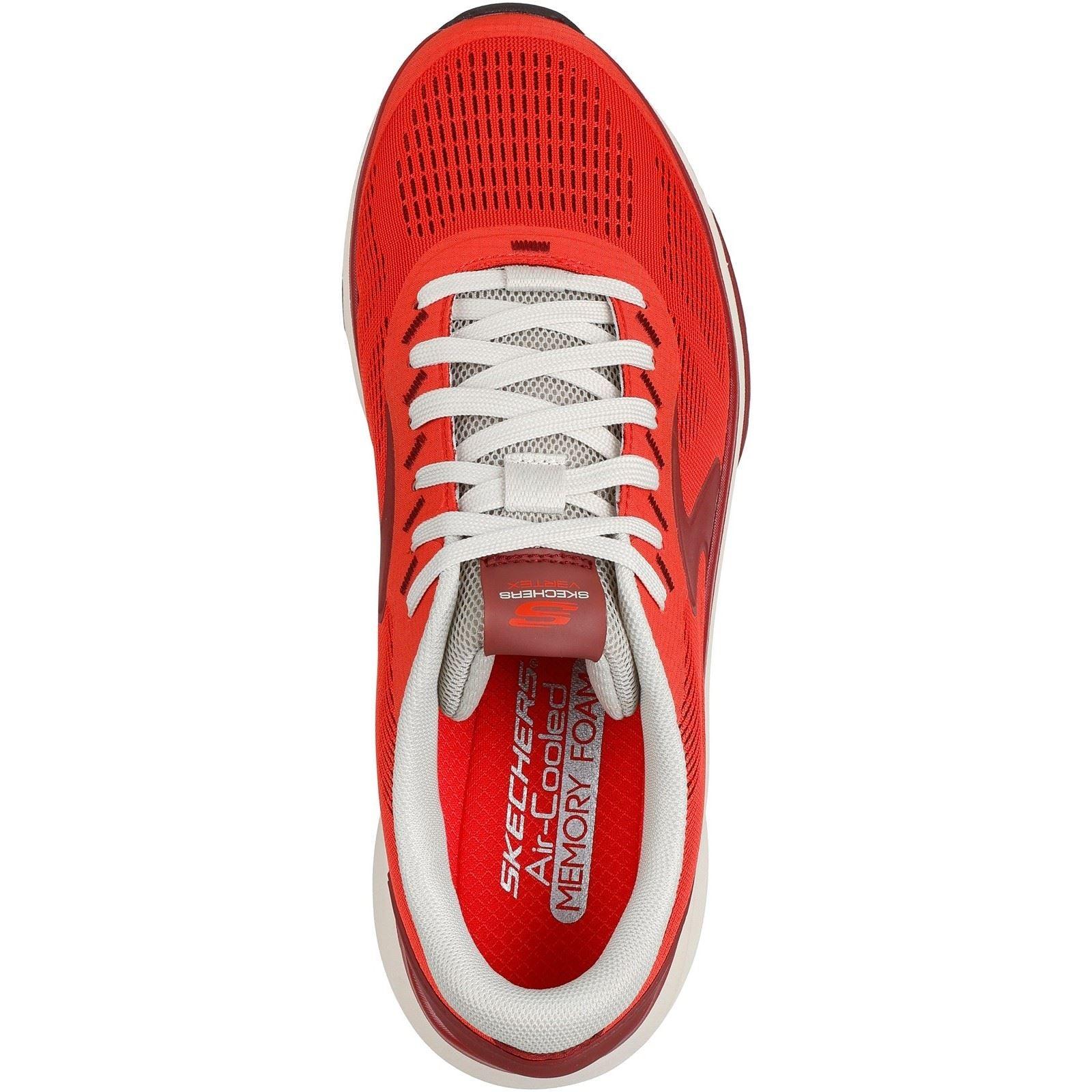 skechers memory foam red