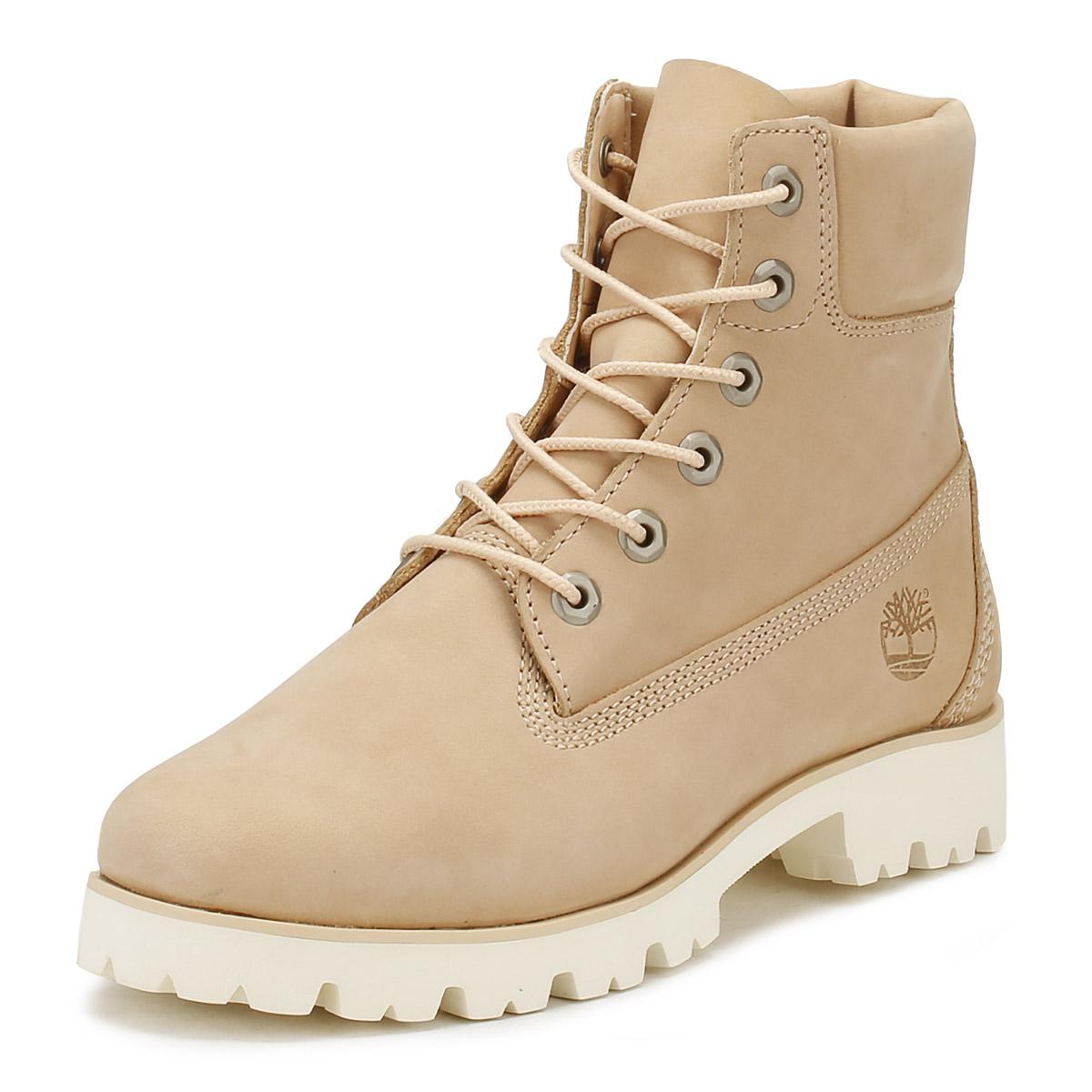Timberland Womens Apple Blossom Beige Heritage Lite Boots Women's Mid Boots  In Beige in Natural | Lyst UK