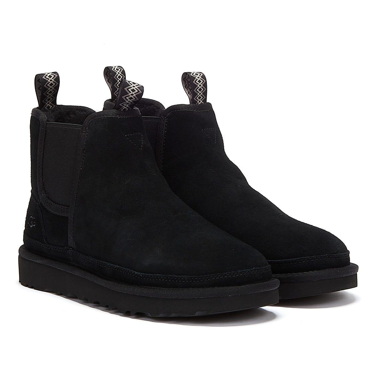 ugg black boots men