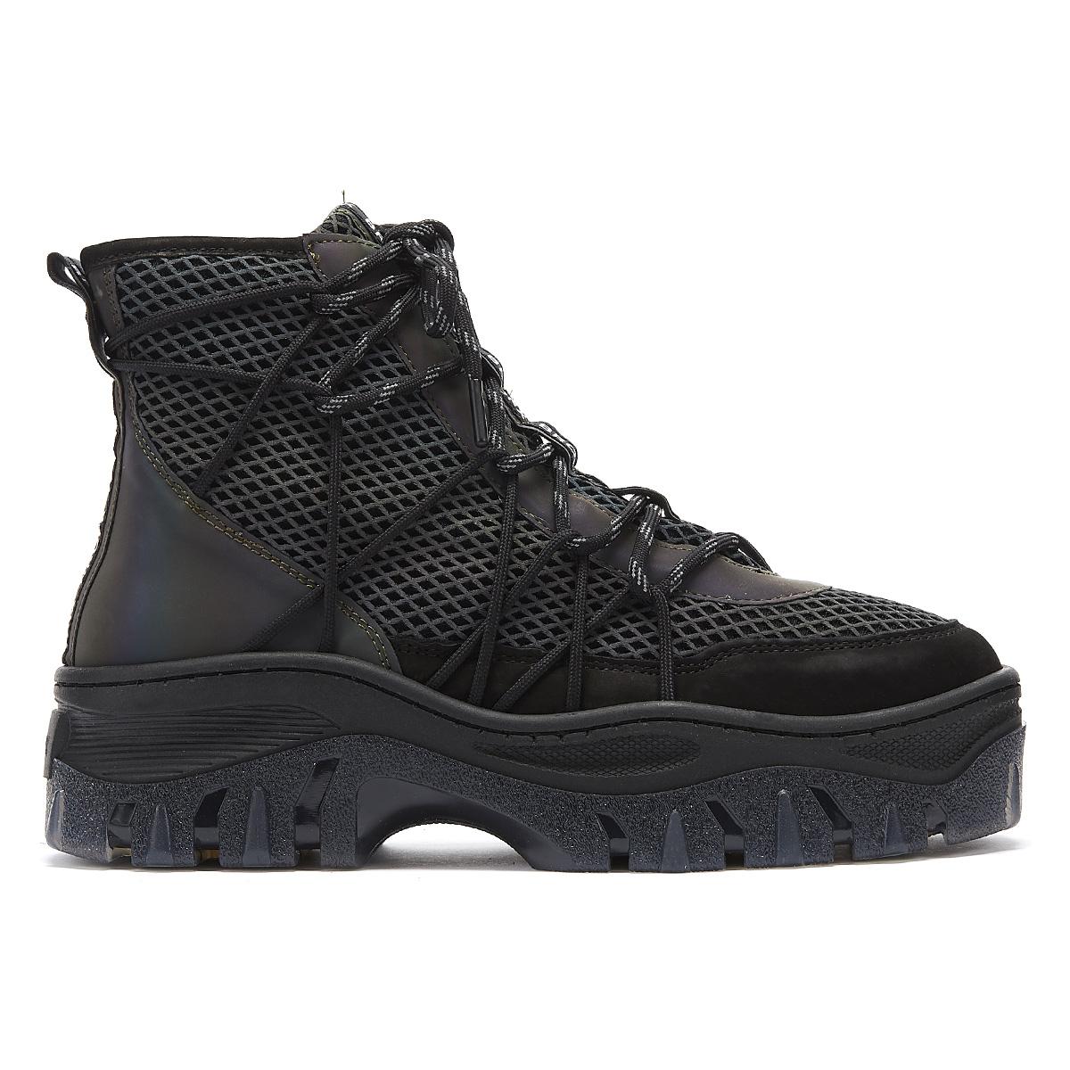 bronx jaxstar chunky black trainers