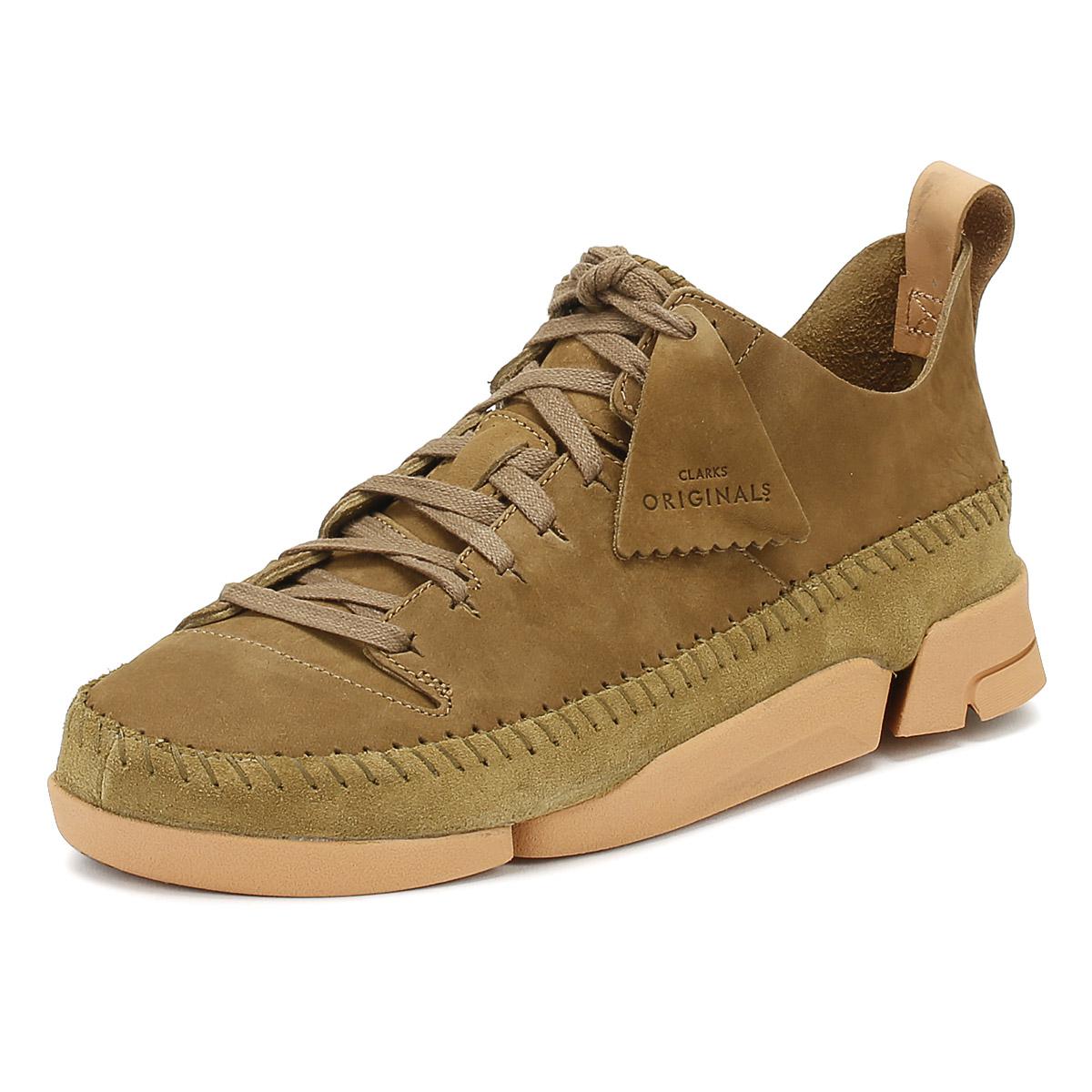 clarks olive green shoes