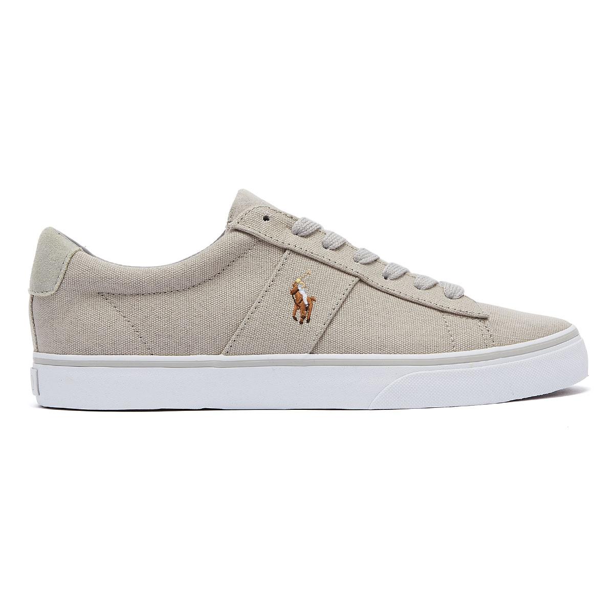 polo ralph lauren sayer canvas trainer