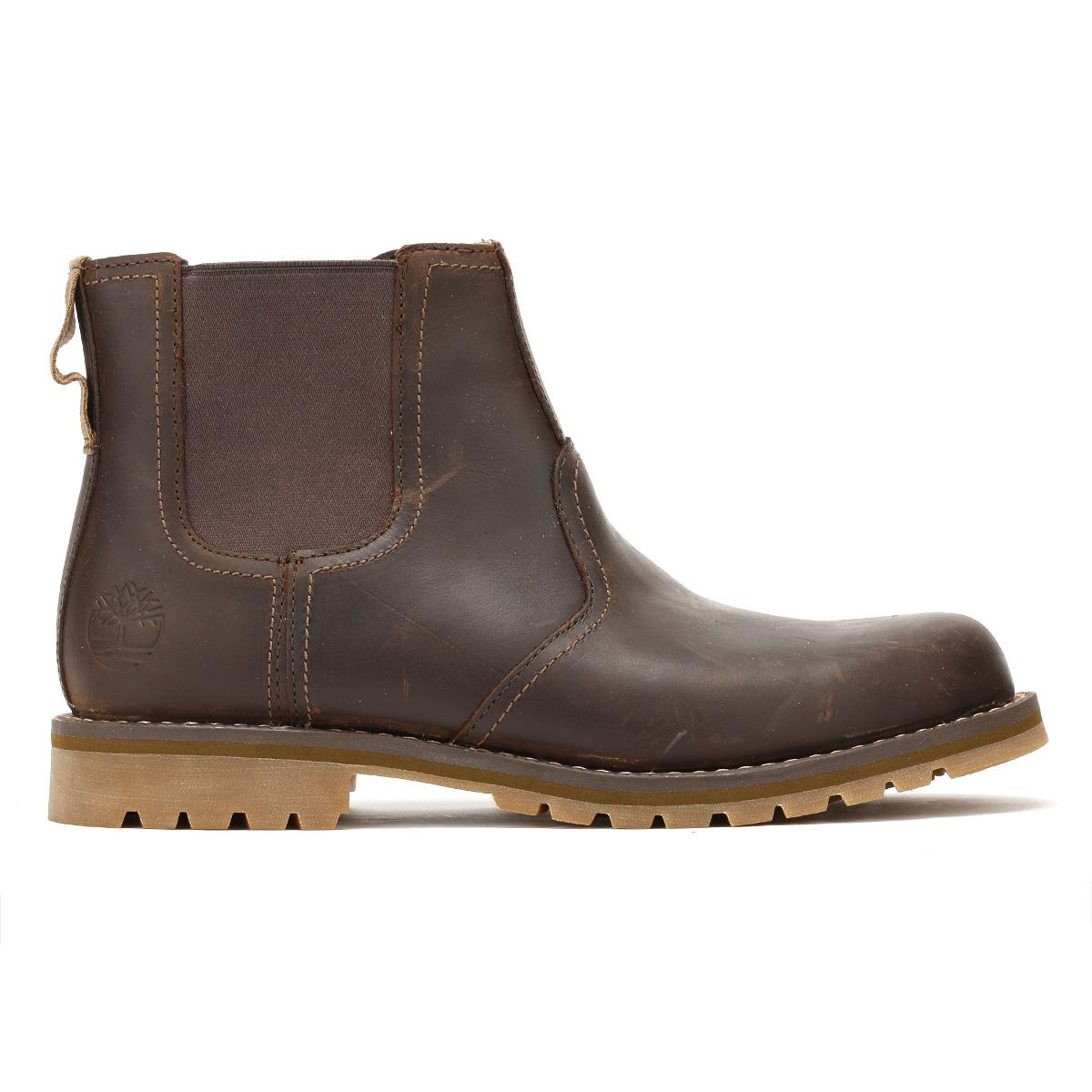 timberland larchmont chelsea dark brown