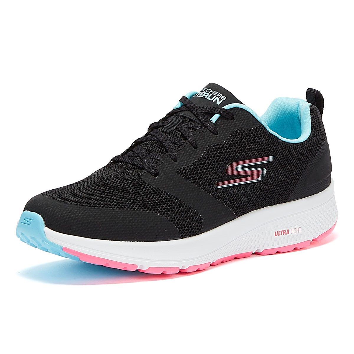 Skechers Synthetic Go Run Consistent Fearsome Womens Black Trainers Lyst