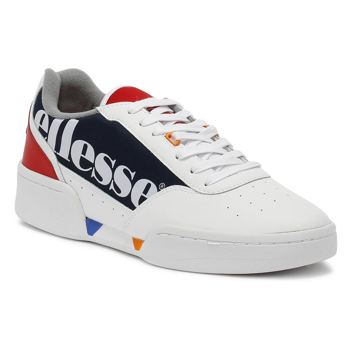 womens white ellesse trainers