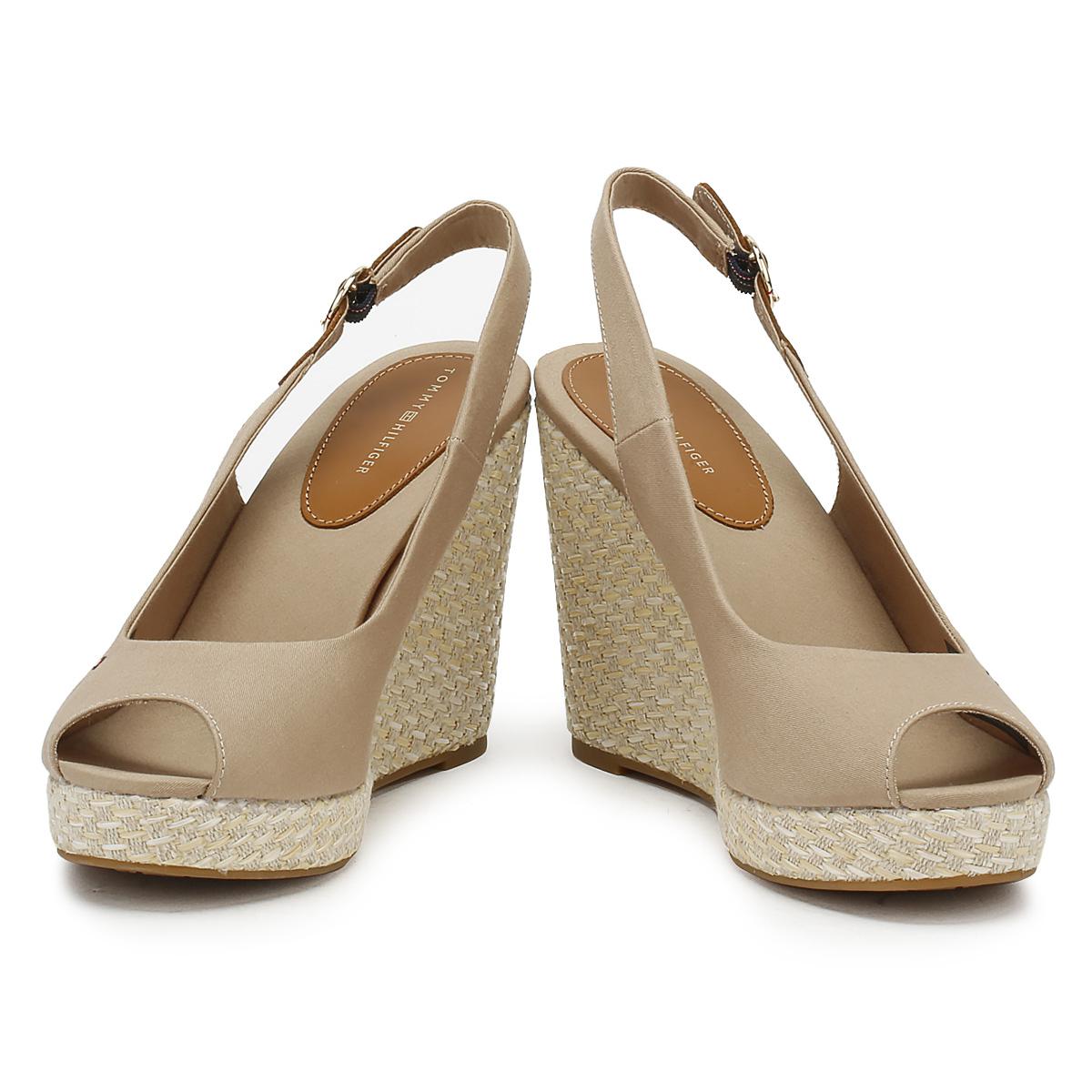 tommy hilfiger cobblestone wedges